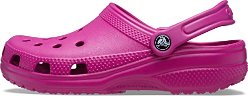 Crocs Classic Clogs – Unisex Clogs – Wasserfreundlich und schnell trocknend – Fuchsia Fun – Größe 36-37 von Crocs