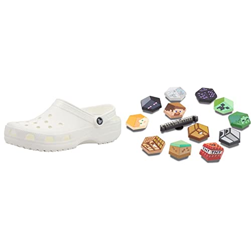 Crocs Unisex Classic Clog + Minecraft 13pc Jibbitz von Crocs