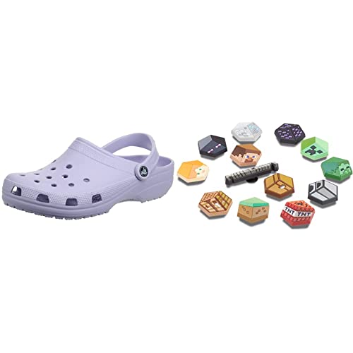 Crocs Unisex Classic Clog + Minecraft 13pc Jibbitz von Crocs