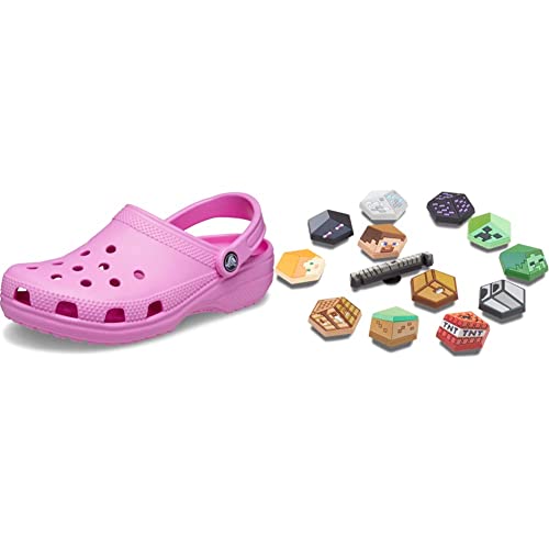 Crocs Unisex Classic Clog + Minecraft 13pc Jibbitz von Crocs