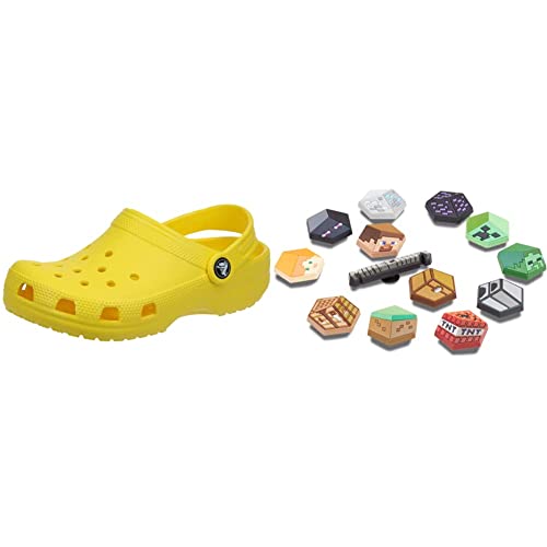 Crocs Unisex Classic Clog + Minecraft 13pc Jibbitz von Crocs