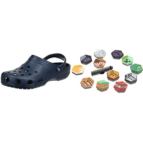 Crocs Unisex Classic Clog + Minecraft 13pc Jibbitz von Crocs