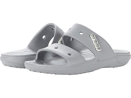 Crocs Unisex Erwachsene Classic Crocs Sandal Sandalen, Light Grey, 46/47 EU von Crocs