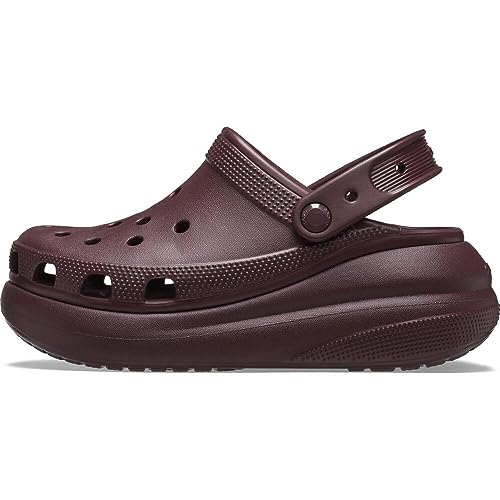 Crocs Unisex Classic Crush Clog Sandalen, Dark Cherry, 39-40, Dark Cherry, 39/40 EU von Crocs