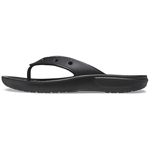 Crocs Unisex Classic Flip Flops, Schwarz, 36/37 EU von Crocs