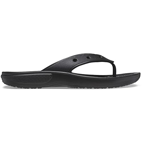 Crocs Unisex Classic Flip Flipflop, Schwarz, 37/38 EU von Crocs