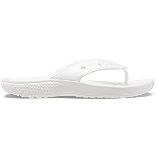 Crocs Unisex's Classic Flip Flops, weiß, 42/43 EU von Crocs