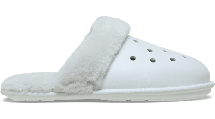 Crocs | Unisex | Classic Fuzz Scuff | Hausschuhe | Grau | 39 von Crocs