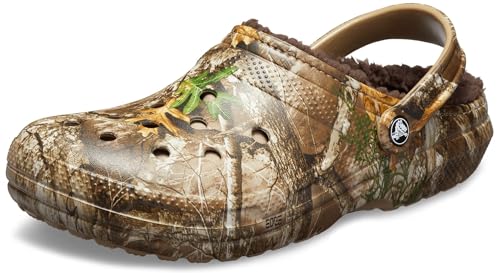 Crocs Clssc Lined Realtree Edge Clog U, Unisex-Erwachsene Clogs, Braun (Chocolate/Chocolate 280b), 37/38 EU von Crocs