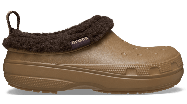 Crocs | Unisex | Classic Lined Shorty | Schuhe | Braun | 38 von Crocs