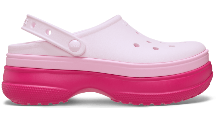 Crocs | Unisex | Classic Stacked  | Clogs | Pink | 38 von Crocs