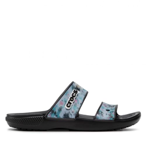 Crocs Classic Sandal, Clog Unisex-Erwachsene, Multi/Schwarz, 46/47 EU, Multi Black, 46/47 EU von Crocs