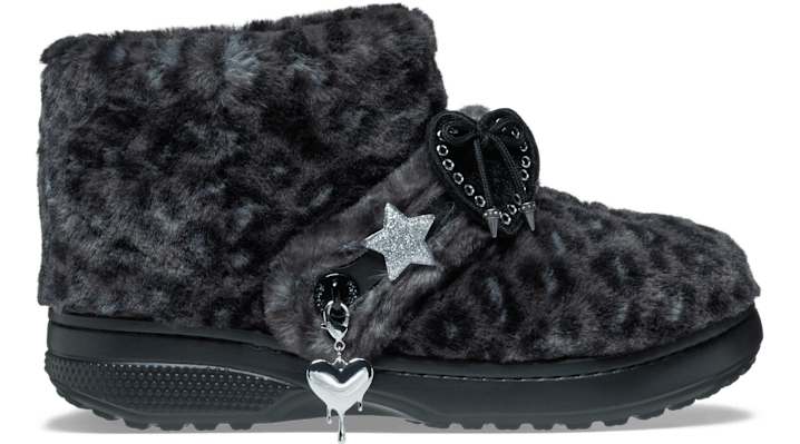 Crocs | Unisex | Classic Unfurgettable Leopard Boot | Stiefel | Schwarz | 37 von Crocs