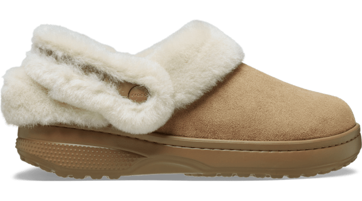 Crocs | Unisex | Classic Unfurgettable Vegan Suede  | Clogs | Braun | 45 von Crocs