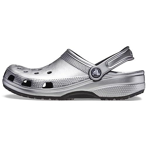 Crocs Classic Metallic Clog 36-37 EU Silver Metallic von Crocs