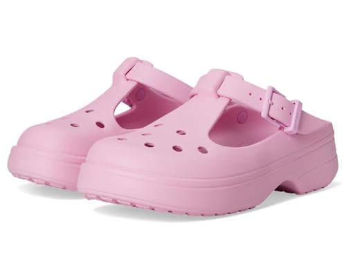 Crocs Unisex-Erwachsene Classic Clogs Mary Janes für Frauen, Pink Tweed, 4 Women/2 Men von Crocs