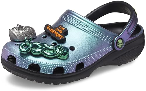 Crocs Unisex-Erwachsene Classic Harry Potter Clogs Clog, Schwarz, 8 Women/6 Men von Crocs