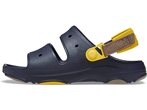 Crocs Unisex Sandale gelb/nachtblau 45 von Crocs