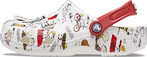 Crocs Unisex-Erwachsene Klassische Peanuts Snoopy Clogs, Wei /mehrfarbig, 45/48 EU von Crocs