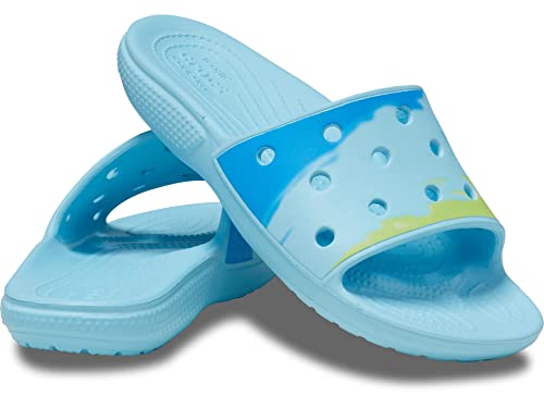 Crocs Unisex-Erwachsene Klassische Slides Sandalen, Arctic/Multi, 37/38 EU von Crocs