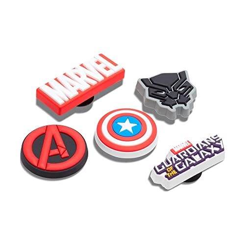 Crocs Unisex-Erwachsene Marvel 5 Stück Schuhanhänger von Crocs