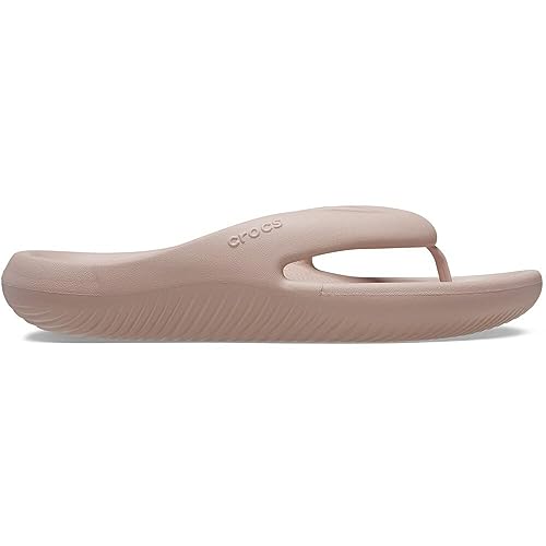Crocs Unisex-Adult Mellow Flip Flops, Recovery Flip Flop Slides, Pink Clay, 43/44 EU von Crocs