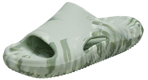Crocs Unisex-Erwachsene Mellow Recovery Marbled Slide, Plaster, Größe 38–39 von Crocs