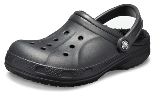 Crocs Unisex Erwachsene Ralen Lined Clog Clog, Black/Black, 41/42 EU von Crocs