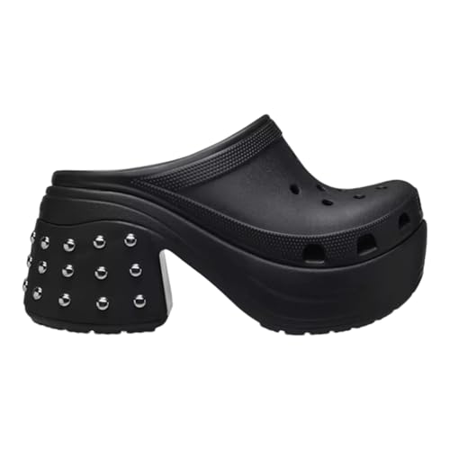 Crocs Unisex-Erwachsene Siren Studded Clog, Schwarz, 48/50.5 EU von Crocs