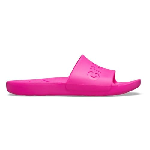Crocs Unisex Erwachsene Slide Badeschlappen, Pink Crush, 37/38 EU von Crocs