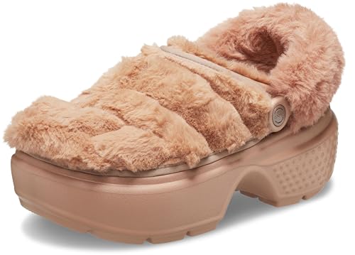 Crocs Unisex-Erwachsene Stomp Quilted Clog, Cork, 46/49.5 EU von Crocs