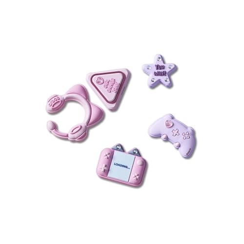 Crocs Unisex Girl Gamer 5 Pack Schuhanhänger, Mehrfarbig Crocs Unisex Girl Gamer 5 Pack Schuhanhänger, Mehrfarbig von Crocs