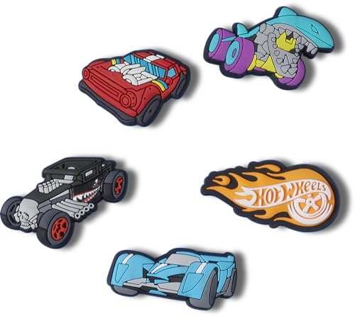 Crocs Unisex Hot Wheels 5 Pack Schuhanhänger von Crocs