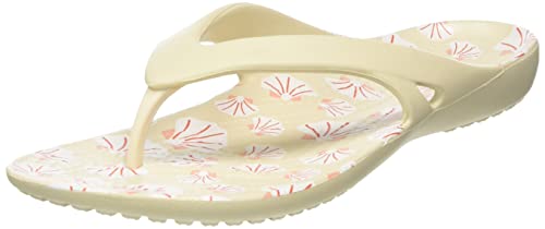 Crocs Unisex Kadee Ii Flip W Clog, Winter White Multi, 37.5 EU von Crocs