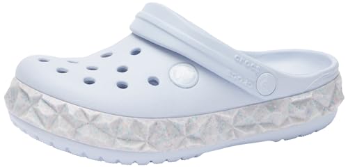 Crocs Unisex Kinder Crocband Clog K, Geo Glow Band Dreamscape, 33 EU von Crocs