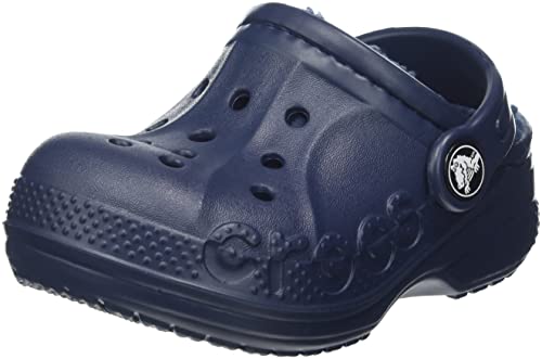 Crocs Unisex Kinder Baya gefütterter Clog T, Navy von Crocs