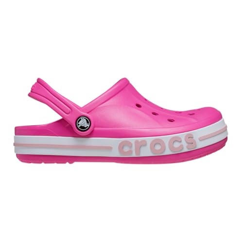 Crocs Unisex Kinder Bayaband Clog K Holzschuh, Electric Pink Petal Pink von Crocs