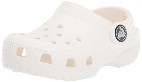 Crocs Unisex Kinder Classic Clog K Holzschuh, Weiß, 36/37 EU von Crocs