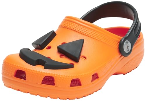 Crocs Unisex Kinder Classic Jack O Lantern Lights Clog K Clog, Orange, 34/35 EU von Crocs