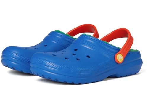 Crocs Unisex Kinder Classic Lined Clog K Clog, Blue Bolt/Multi, 37/38 EU Crocs Unisex Kinder Classic Lined Clog K Clog, Blue Bolt/Multi, 37/38 EU von Crocs