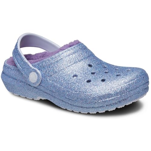 Crocs Unisex Kinder Classic Lined Glitter Clog K Clog, Frosted Glitter, 36/37 EU Crocs Unisex Kinder Classic Lined Glitter Clog K Clog, Frosted Glitter, 36/37 EU von Crocs