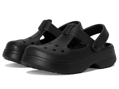 Crocs Unisex Kinder Classic Mary Jane Clog T Clog, Black, 22/23 EU von Crocs