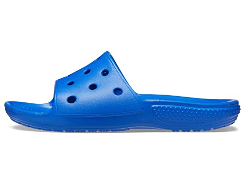 Crocs Unisex Kinder Classic Slide K Holzschuh, Blue Bolt, 28/29 EU von Crocs