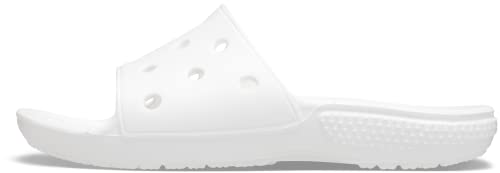 Crocs Unisex Kinder Classic Slide K Holzschuh, Weiß, 28/29 EU von Crocs