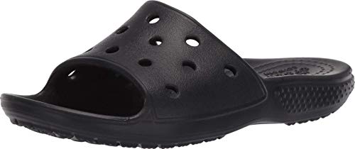 Crocs 206396 Unisex-Kinder Schiebe-Sandalen, Schwarz, 29/30 EU von Crocs