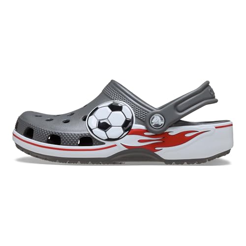 Crocs Unisex Kinder Classic Soccer Band Clog K Clog, Slate Grey, 30/31 EU von Crocs