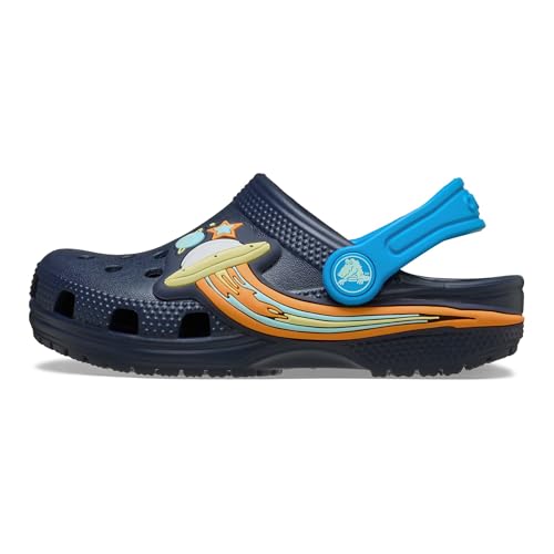 Crocs Unisex Kinder Classic UFO Lights Clog T Clog, Navy, 22/23 EU Crocs Unisex Kinder Classic UFO Lights Clog T Clog, Navy, 22/23 EU von Crocs