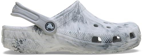 Crocs Unisex Kinder Classic Watercolor Marbled Clog K Clog, Grey Swirl, 32/33 EU von Crocs