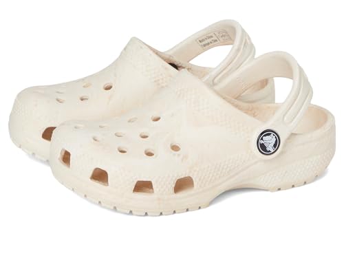 Crocs Unisex Kinder Classic Watercolor Marbled Clog T Clog, Bone Swirl, 23/24 EU von Crocs