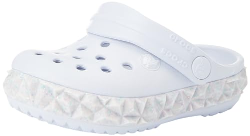 Crocs Unisex Kinder Crocband Clog T, Geo Glow Band Dreamscape, 19 EU von Crocs